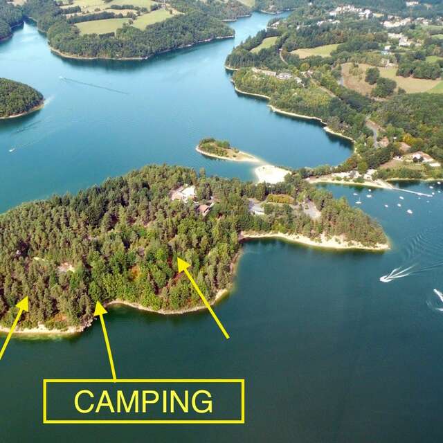 Camping la Presqu'île du Puech des Ouilhes