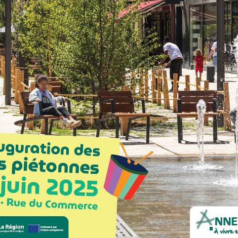 Inauguration des rues emblématiques de la piétonnisation