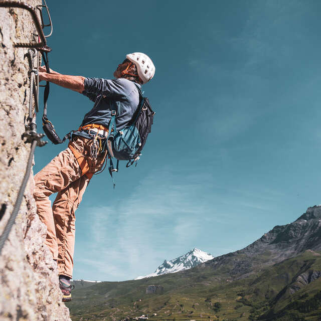 Via ferrata avec le Bureau des Guides de La Grave