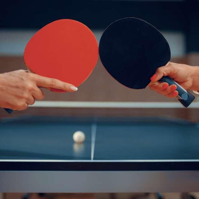 Tournoi amical de ping-pong