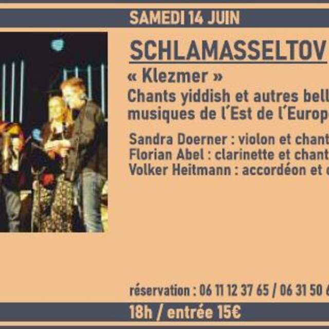 Schlamasseltov-Konzert "Klezmer" - Musik im Kirchenschiff