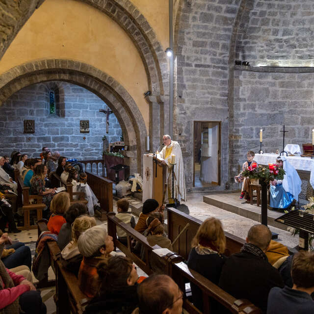 Weihnachtsmesse in Grimaud