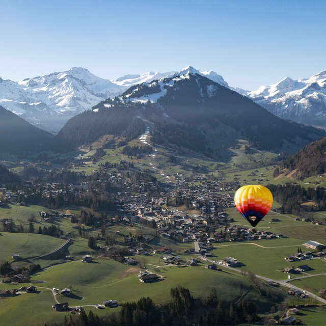 Vol découverte en montgolfière