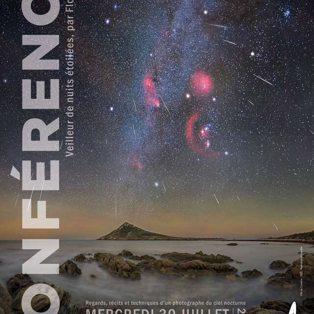 Conférence : Veilleur de nuits étoilées  par Florent BEAU