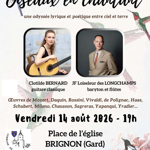 Concert - Les oiseaux en chantant