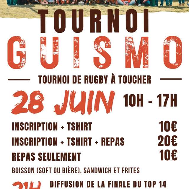 Tournoi Guismo – Rugby au Toucher & Bodega