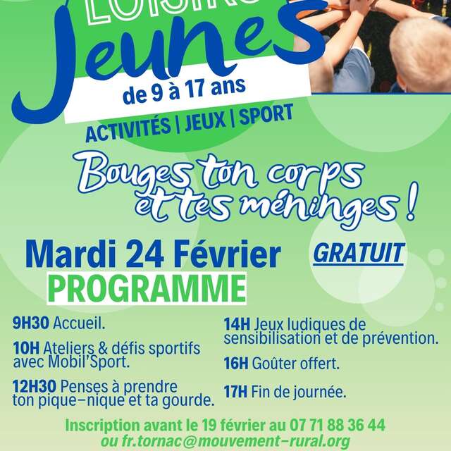 2ème édition de la journée Loisirs Jeunes