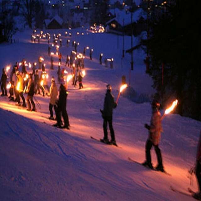 Descente aux flambeaux en musique