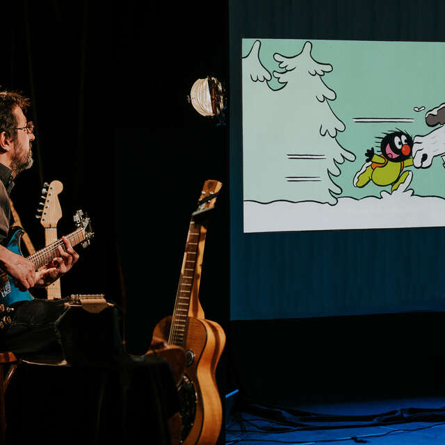 Spectacle - Petit Poilu : Le Blues du Yéti - BD Concert