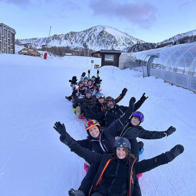 Descente Glacée en Snake Gliss - Parcours « Chapelle »