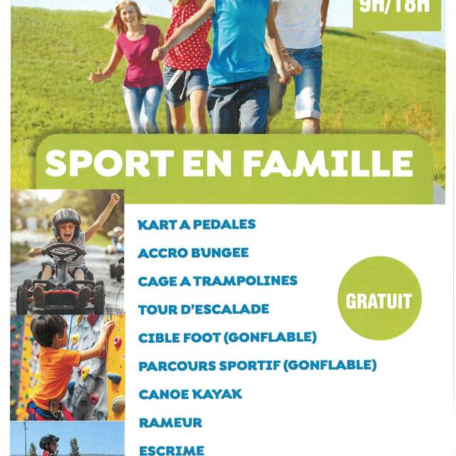 Journée sport en famille