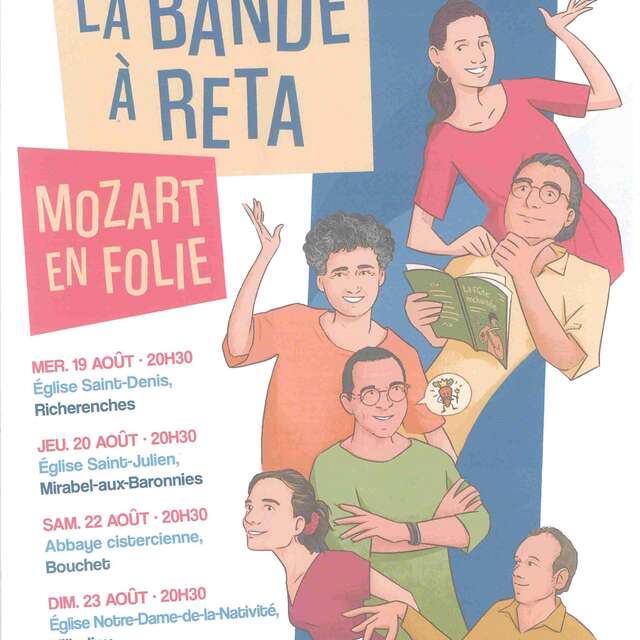 De bende van Reta - Mozart in alle opwinding