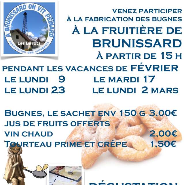 Bonus bugnes and cakes!