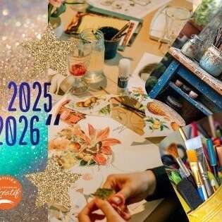 Atelier - Journal Créatif "Bye 2025 - Hello 2026"