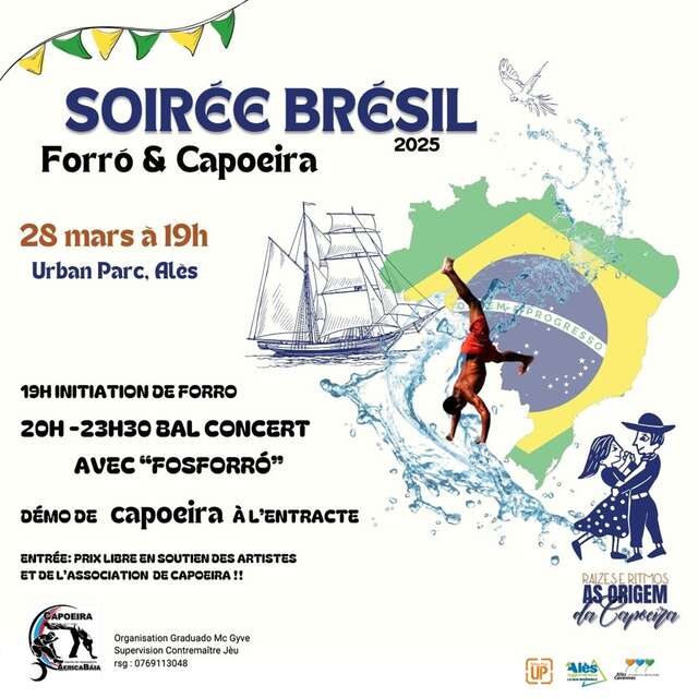 Soirée Brésil Forró et Capoeira