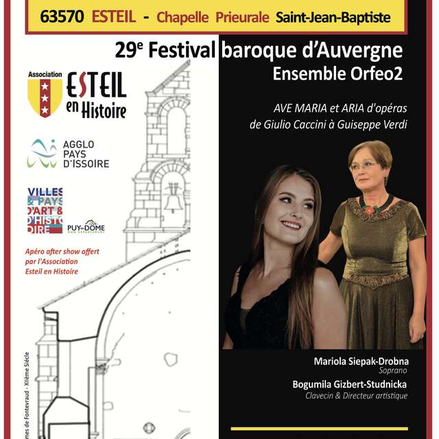 Les concerts à la chapelle du prieuré d'Esteil