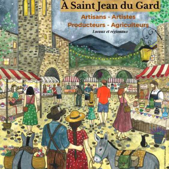 Marché nocturne - Les Dimanches Artisans