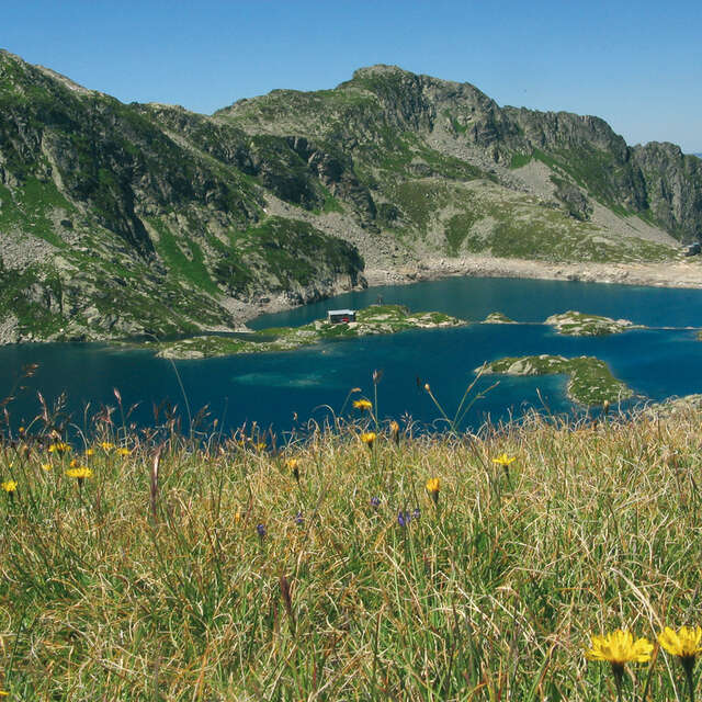 Refuge et Lacs des 7 Laux par Fond de France