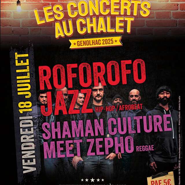 Les concerts au Chalet - Génolhac 2025