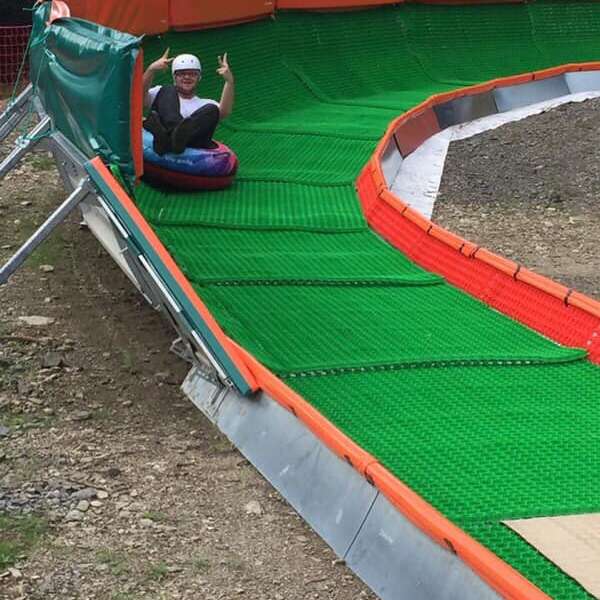 Luge tubbing