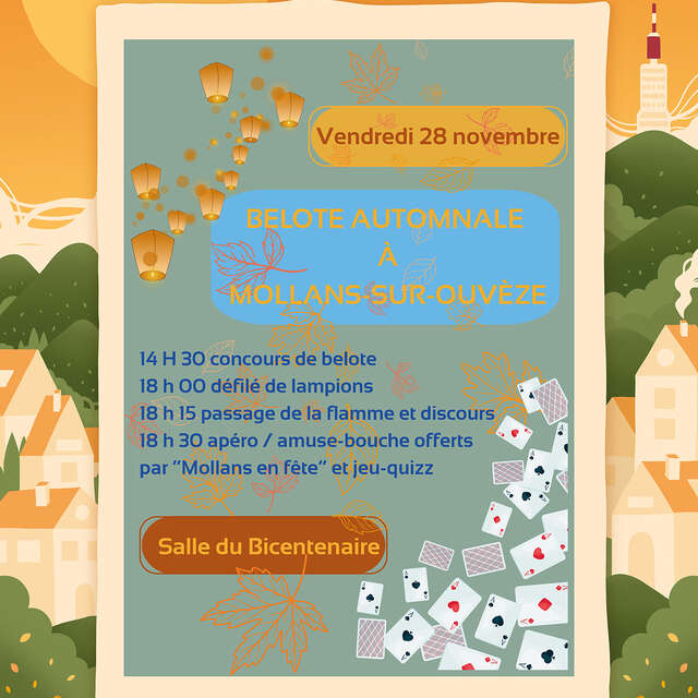 Belotes autumnales à Mollans - Les Automnales en Vaison Ventoux