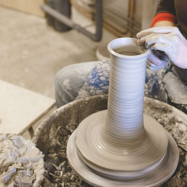 Hand-crafted pottery