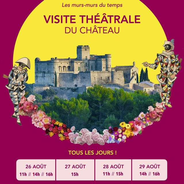 Festival des Promeneurs des Étoiles : Visite Théâtrale du Château
