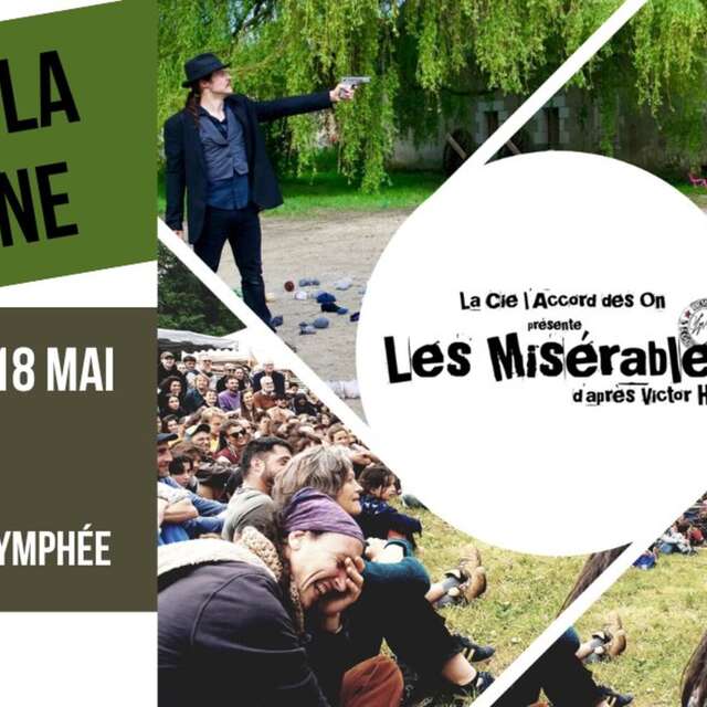 Street theater "Les Misérables" by Victor Hugo - La Cie Accord des On