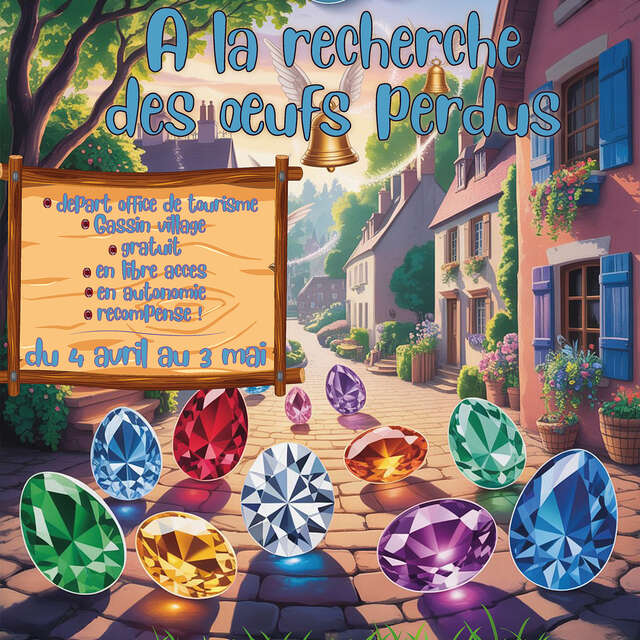 Parcours de Pâques - À la recherche des Œufs perdus