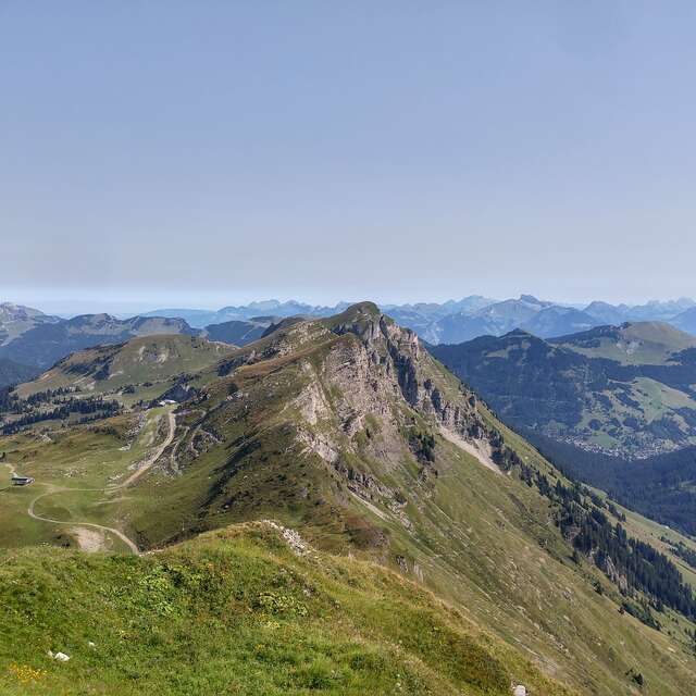 Itinéraire pédestre - Tête du Lindaret - Pointe de Chésery depuis Bassachaux
