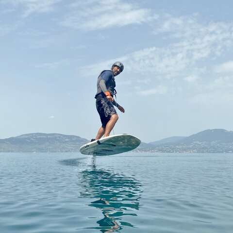 Session privée d'e-foil