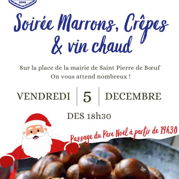 Soirée Marrons,  crêpes et  vin chaud