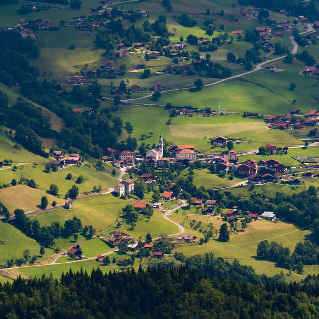 Cycling route: Col du Marais north side