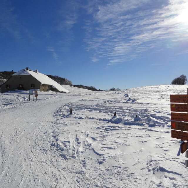 Site nordique du Plateau de Retord -  Cuvéry