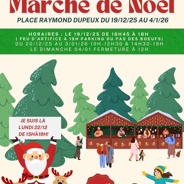 Marché de Noël, patinoire, piste de curling et fête foraine