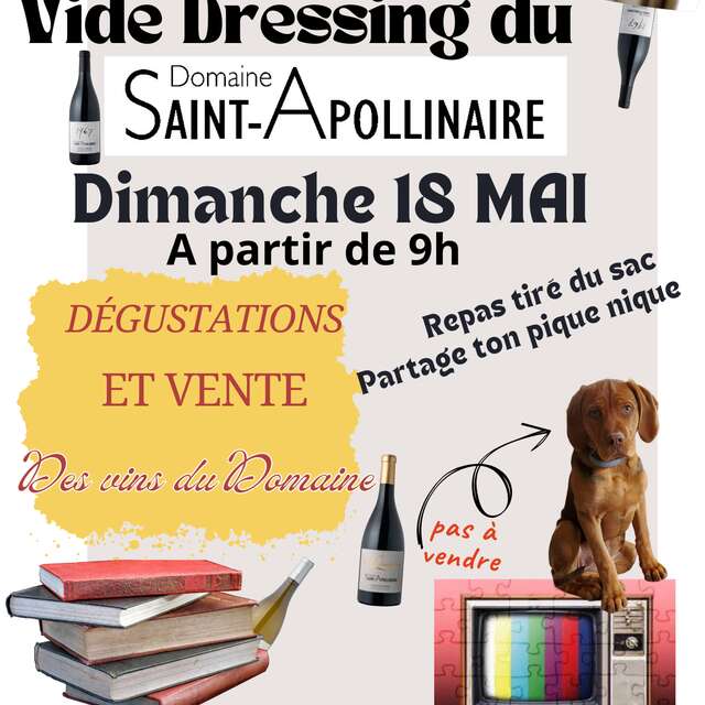 **CANCELLED** Domaine Saint Apollinaire Flea Market