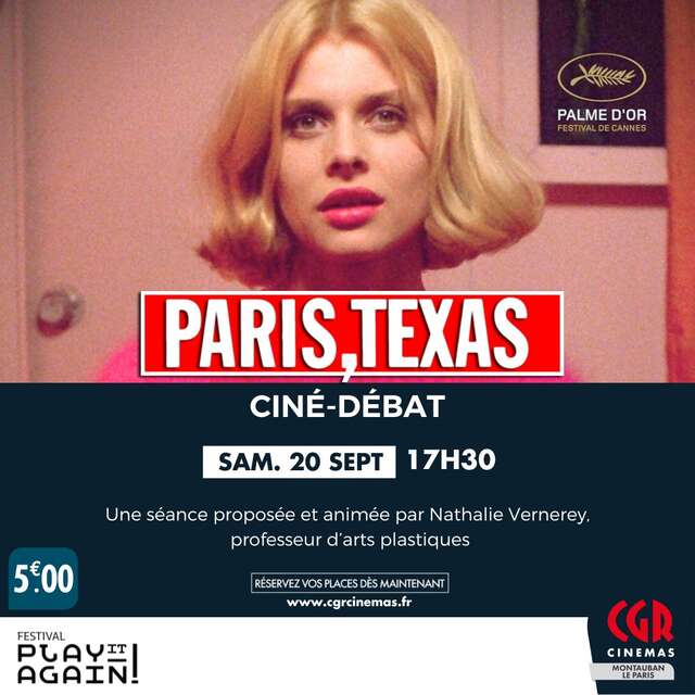 Ciné | Débat - Paris, Texas