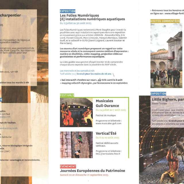 Conférence bois et forêts de Mont-Dauphin