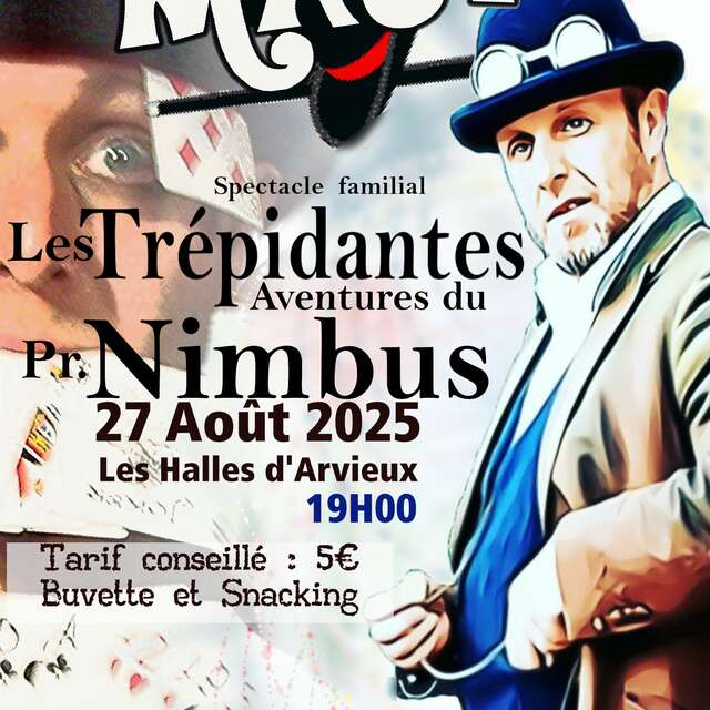 Spectacle Les trépidantes Aventures du professeur Nimbus