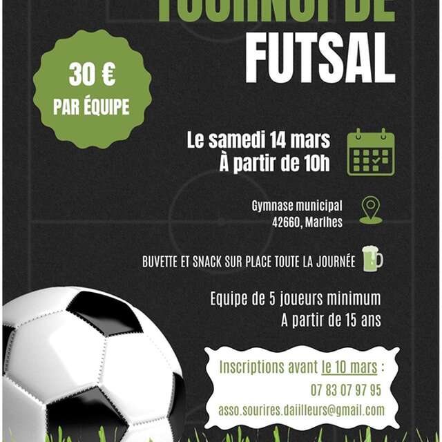 Tournoi de futsal