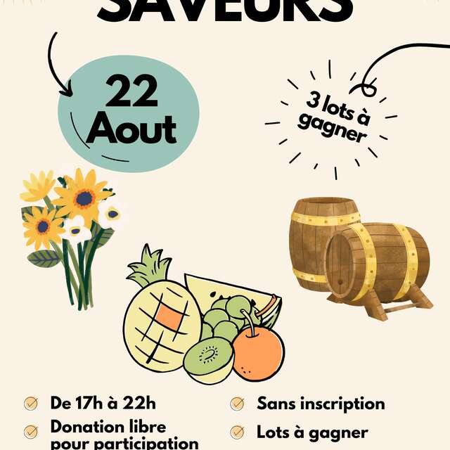 Jeu et dégustation - Les odeurs et saveurs