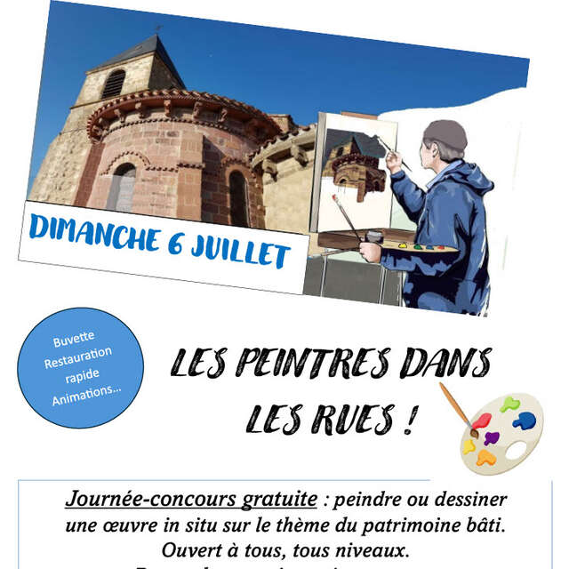Les peintres dans les rues