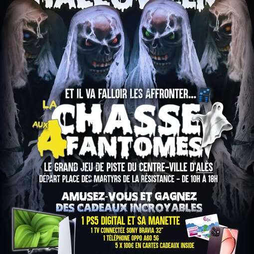 La chasse aux 4 fantômes