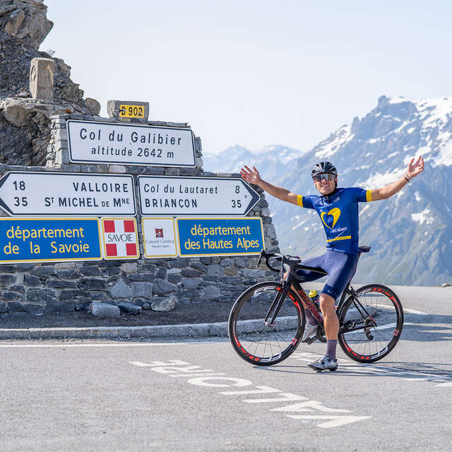 Passes reserved for cyclists 2025 - Col du Galibier