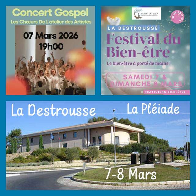 Festival bien être à la Destrousse