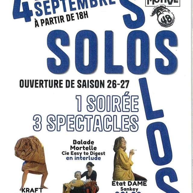 Soirée d’ouverture de saison – Spectacles et repas à la Loco-Motive