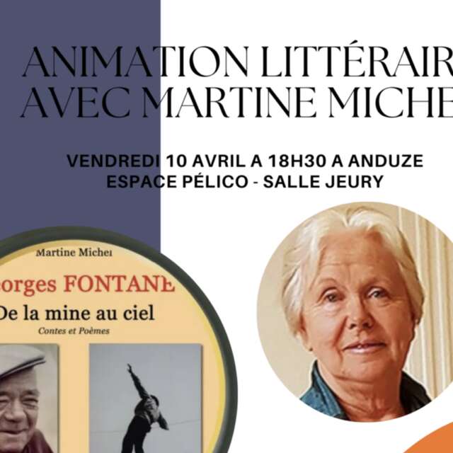 Animation littéraire avec Marine Michel