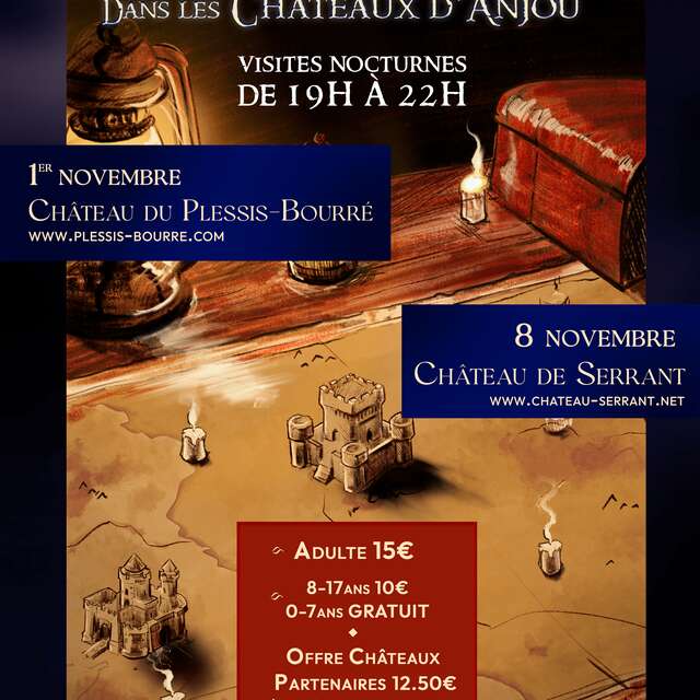 Ronde de nuit au Château du Plessis-Bourré