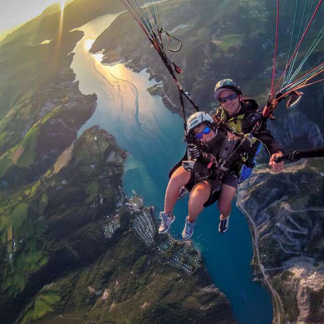 Vol découverte en parapente