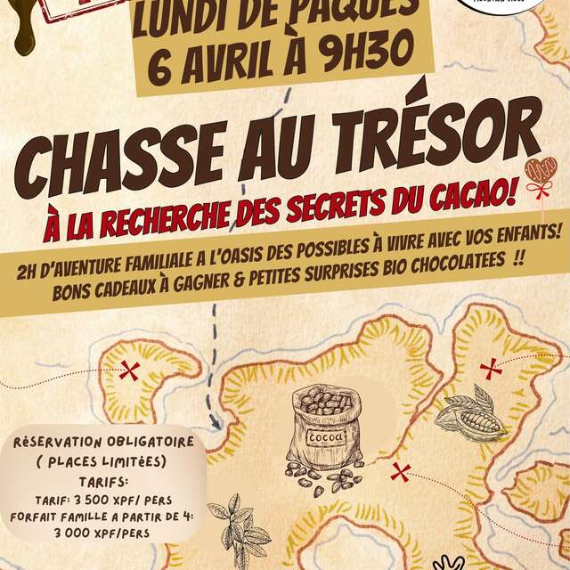 Chasse au trésor - A la recherche des secrets du cacao !